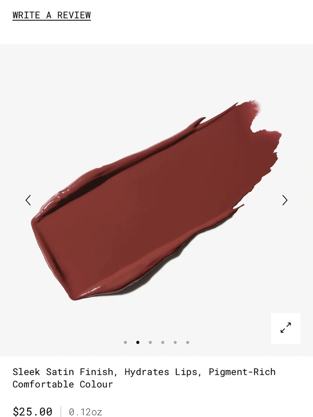 Mac M·A·CXIMAL SLEEK SATIN LIPSTICK
